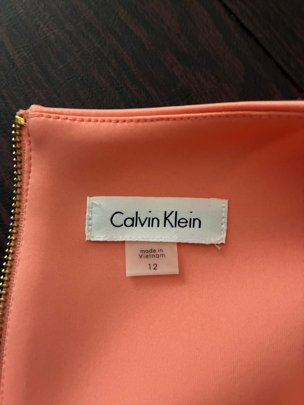 Calvin Klein Coral Midi Sheath Dress - Picture 3 of 4